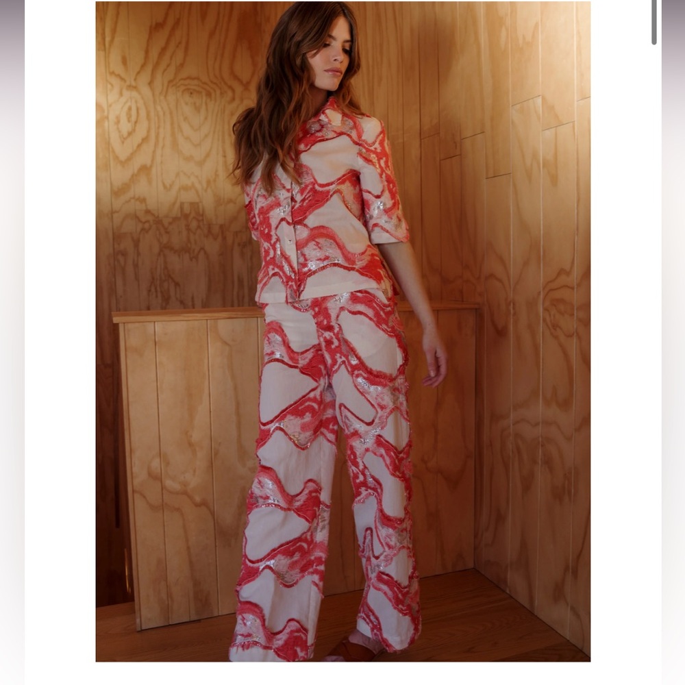 Arianne Elmy vacation flow pants $230 small - Picture 16 of 16